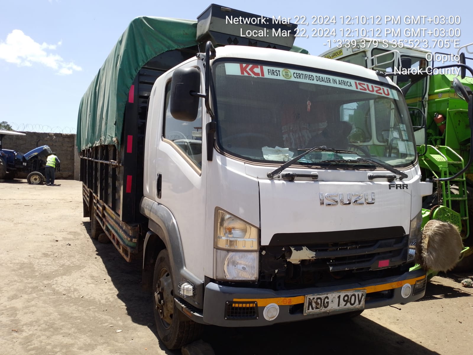 KDG 190V ISUZU FRR