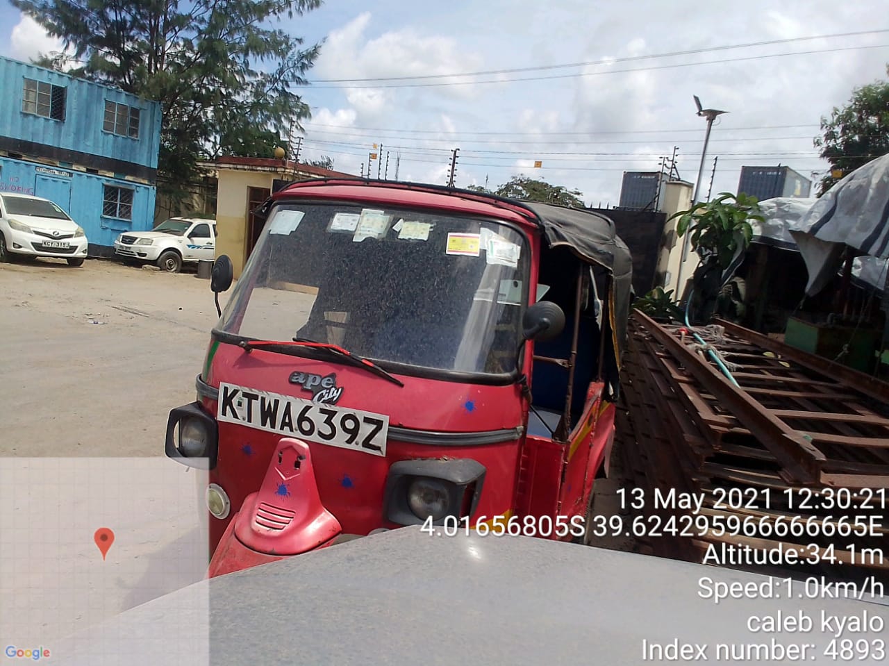 KTWA 639Z PIAGGIO TUK TUK - Image 3