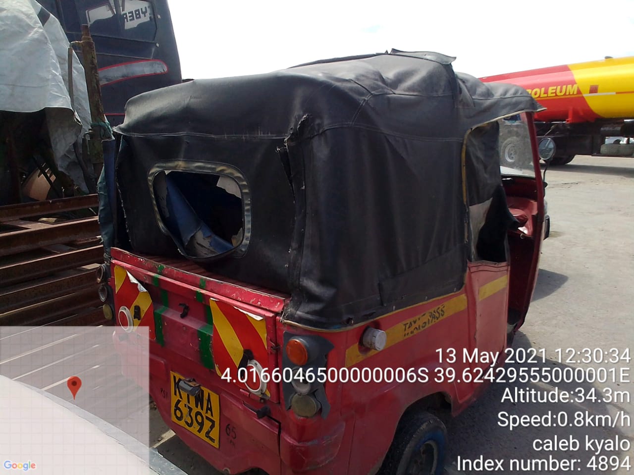 KTWA 639Z PIAGGIO TUK TUK - Image 2
